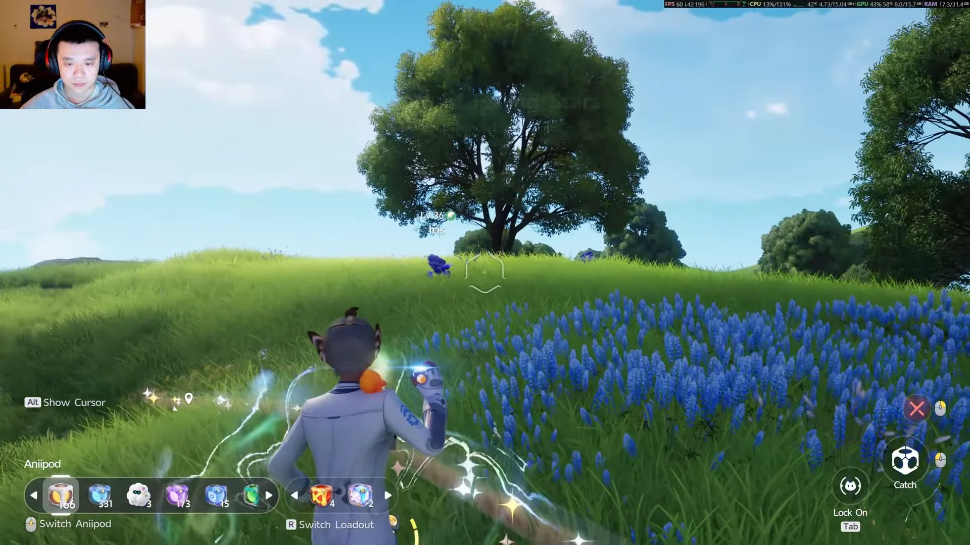 Catching Iris (Forest Form)