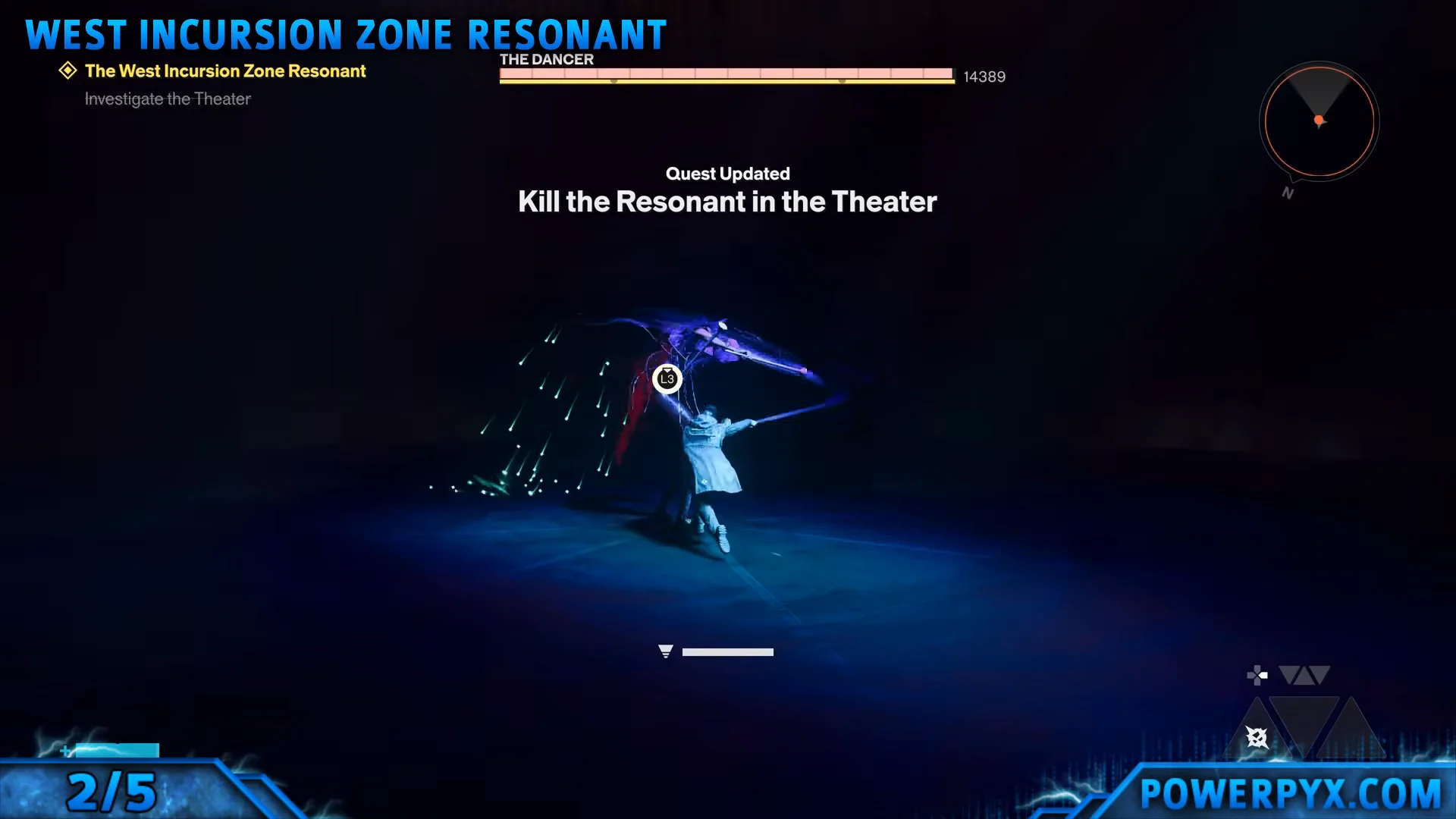 Entering Theater & The Dancer Boss Fight