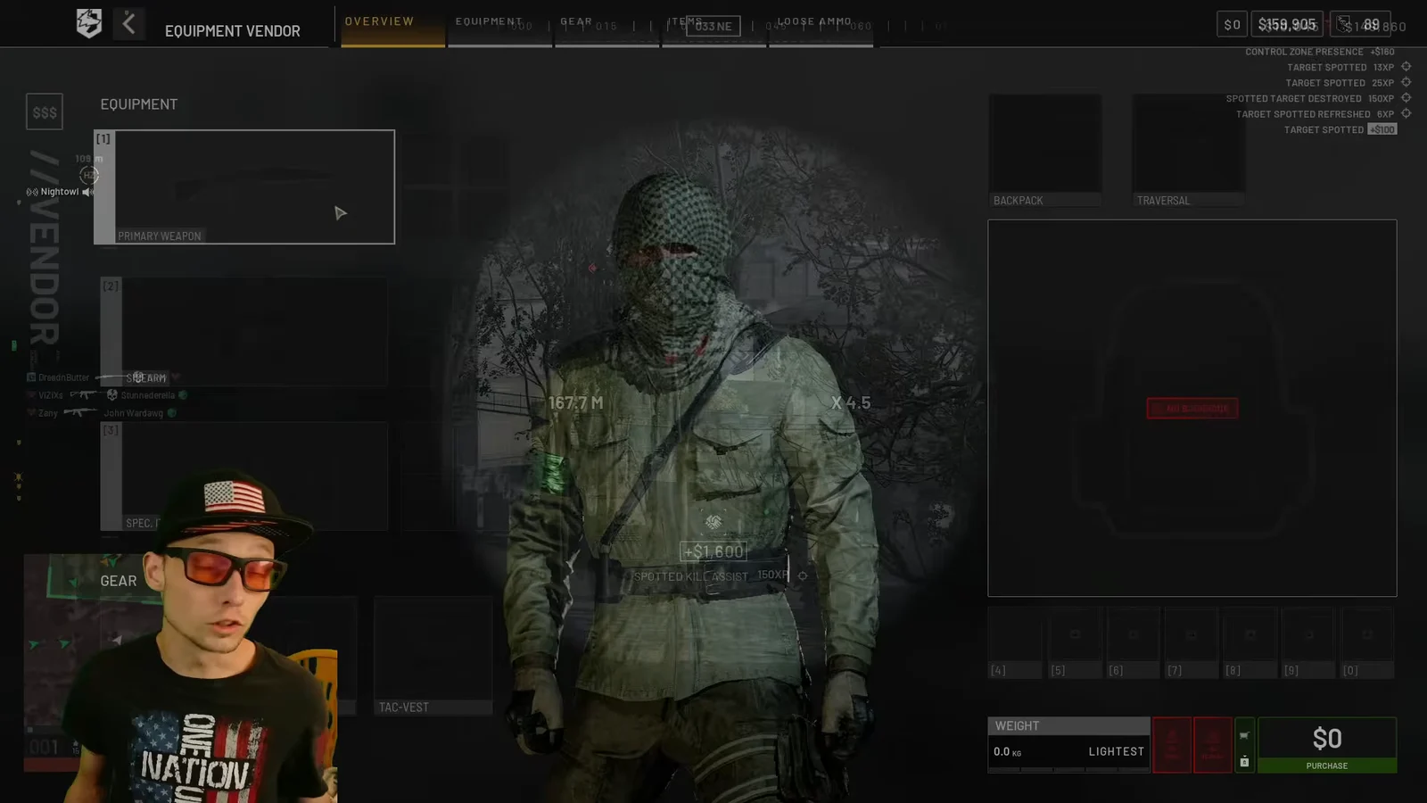 Initial Loadout Setup