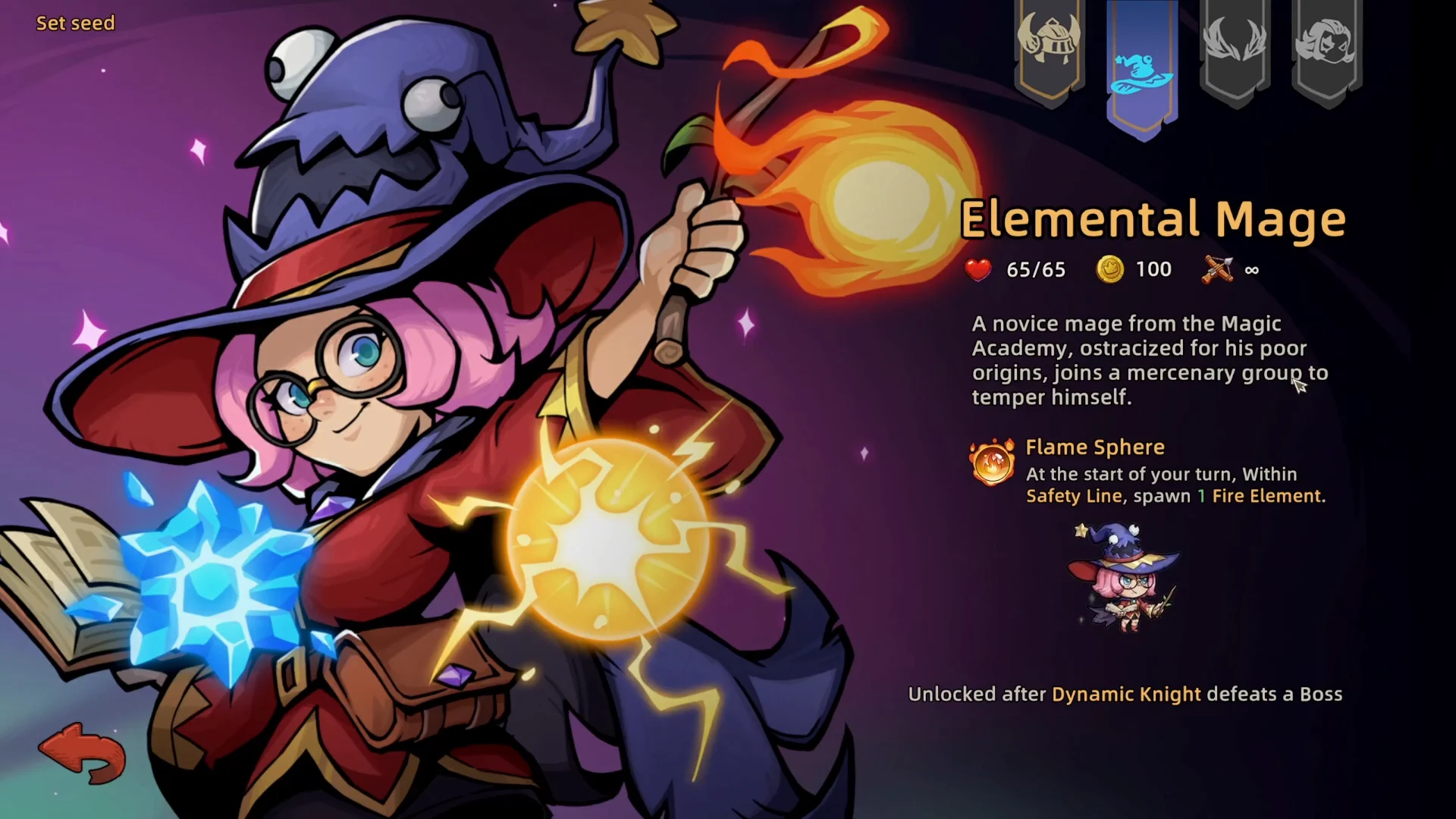 Character Selection