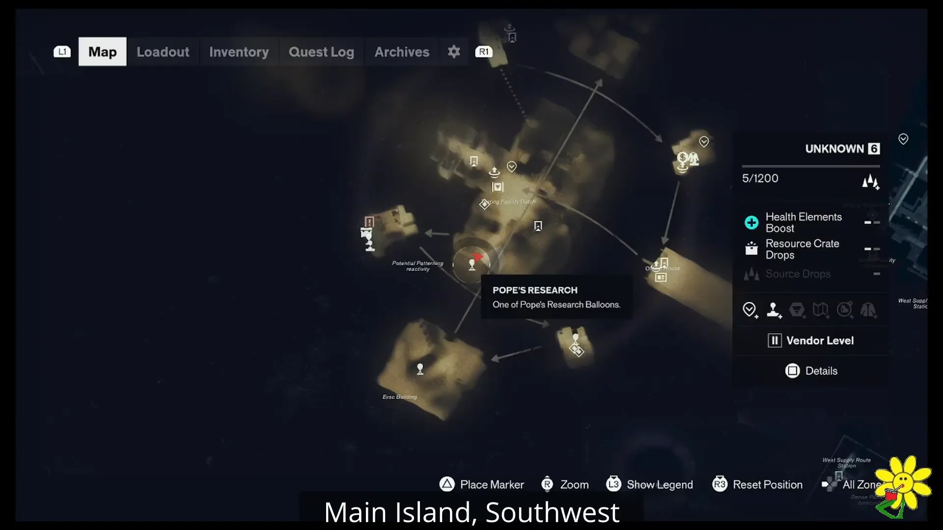 Main Island (Southwest) First Relay