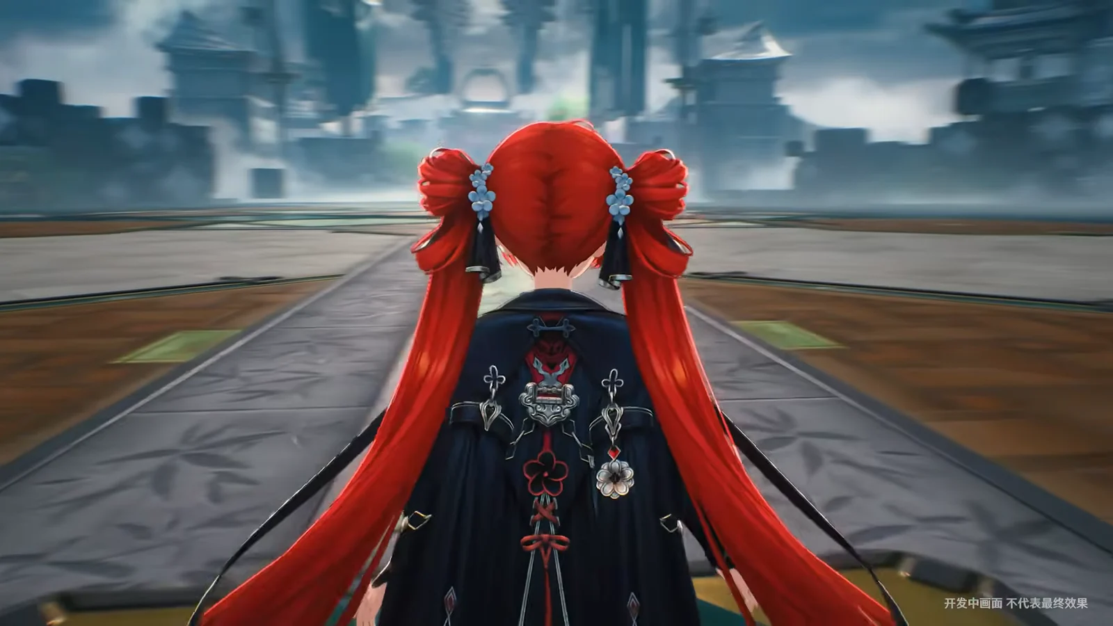 Red-Haired Character Combat