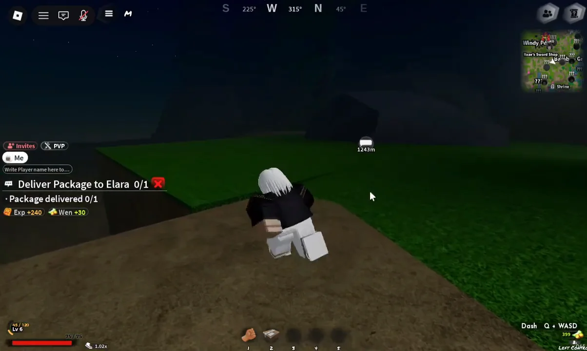Jumping Down the Mountain Route