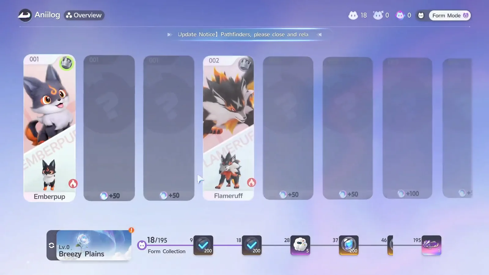 Accessing Anilog Menu