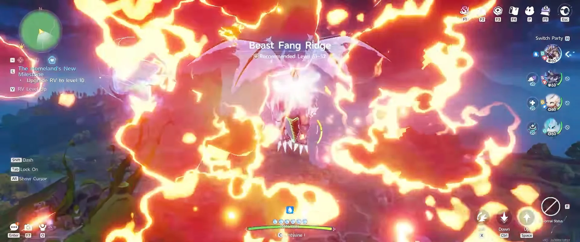 Aerial Breath Attack