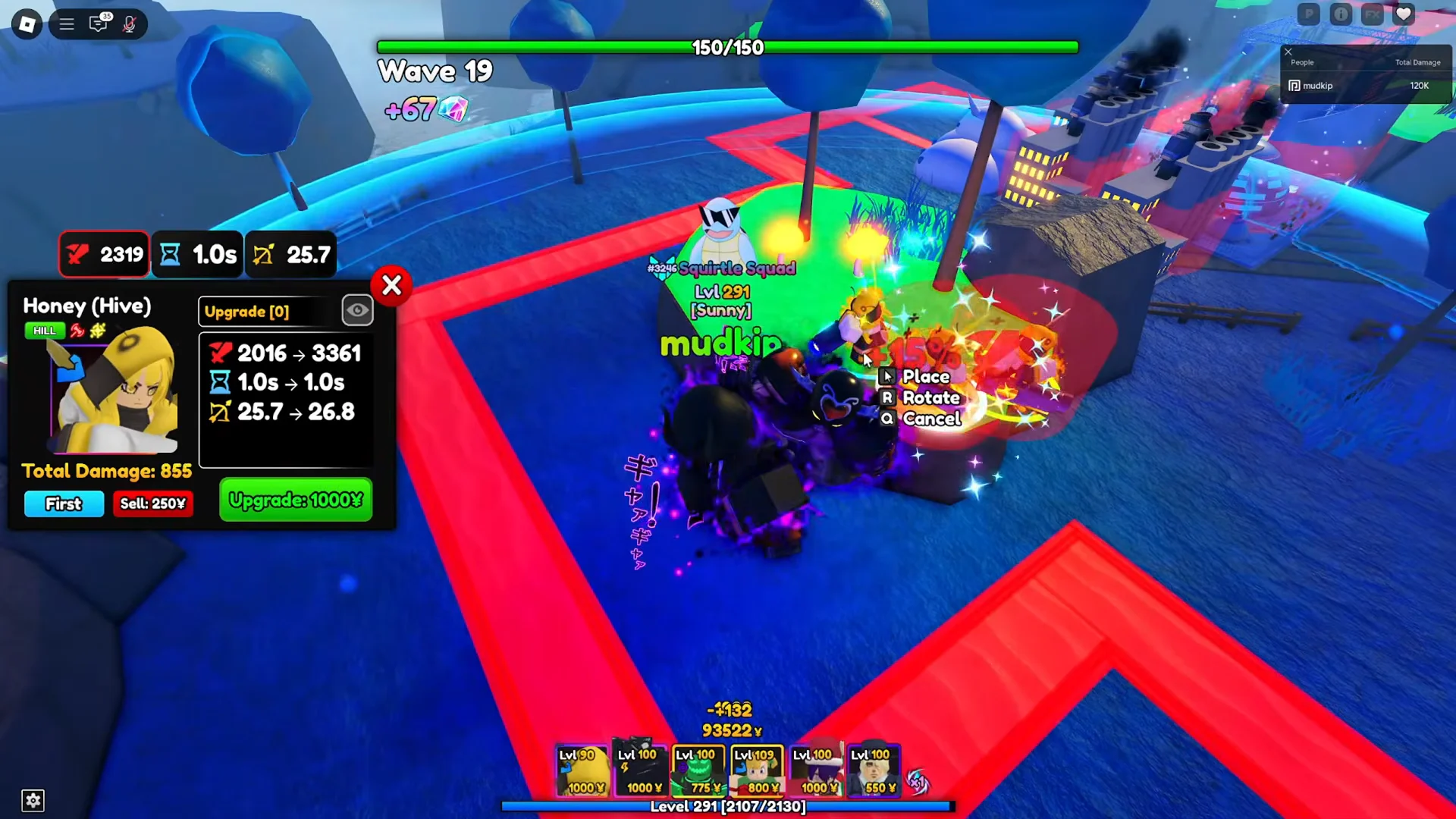 Honey (Hive) Placement and Mechanics