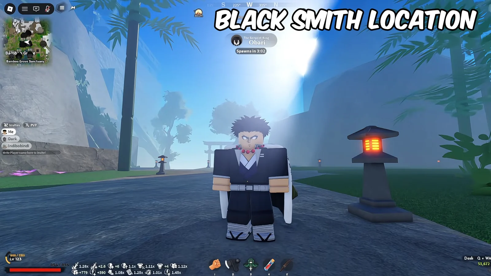 Black Smith Location
