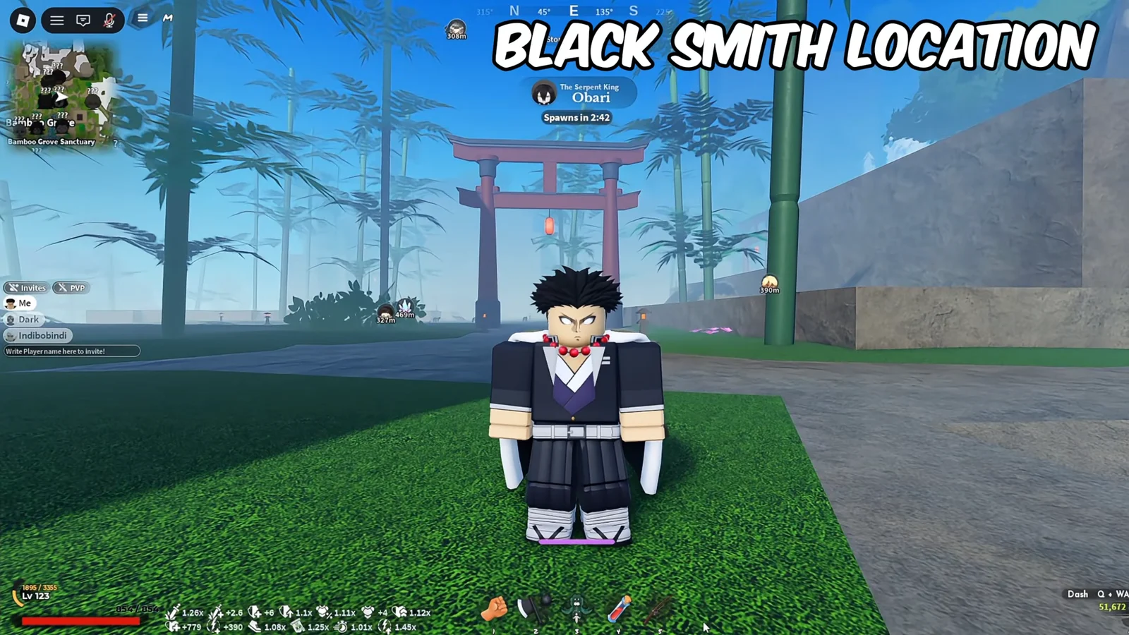 Black Smith Location