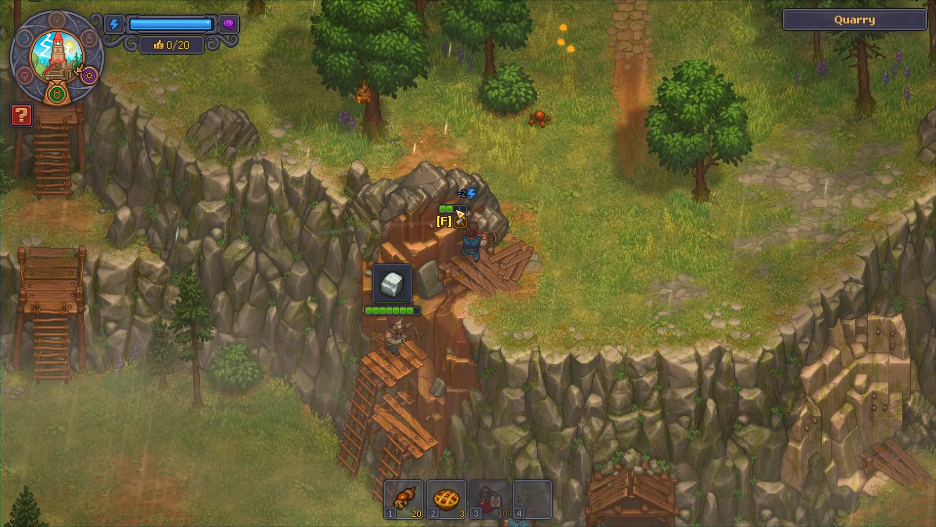 Manual Stone Quarry Spot
