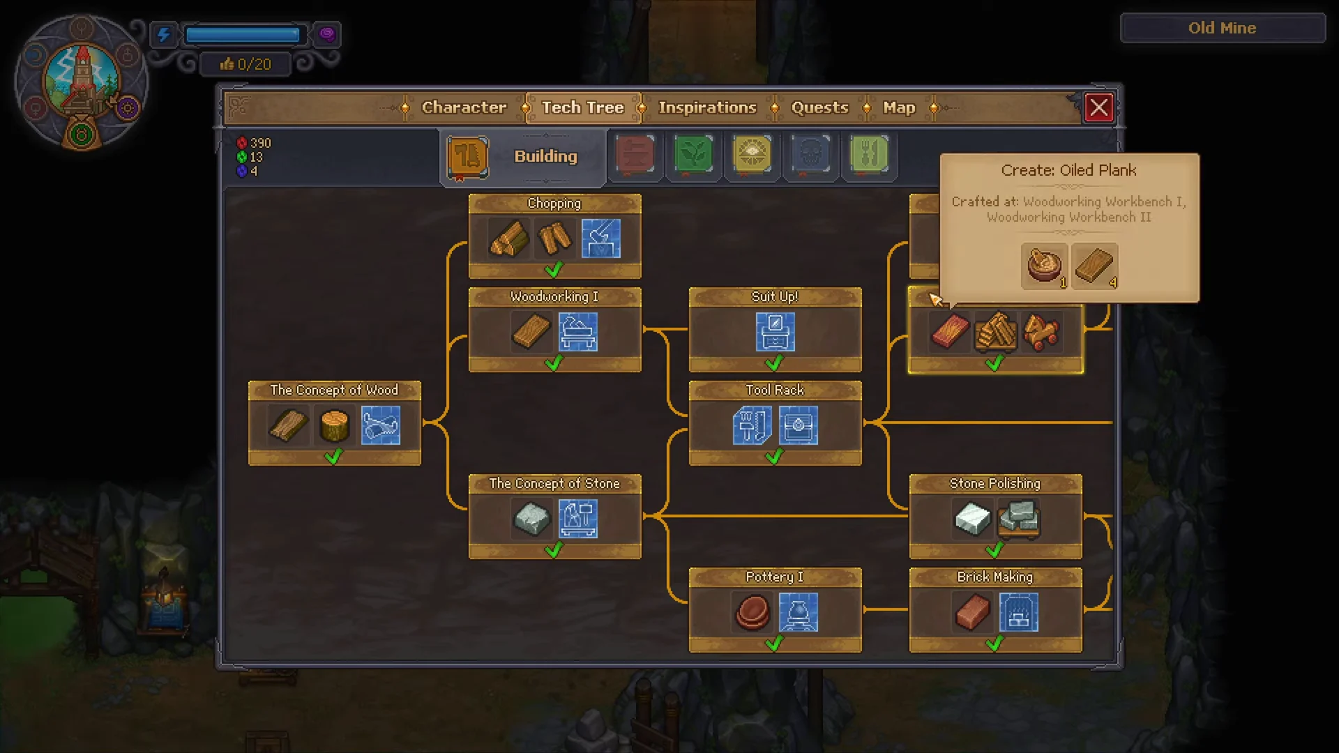 Tech Tree Requirements