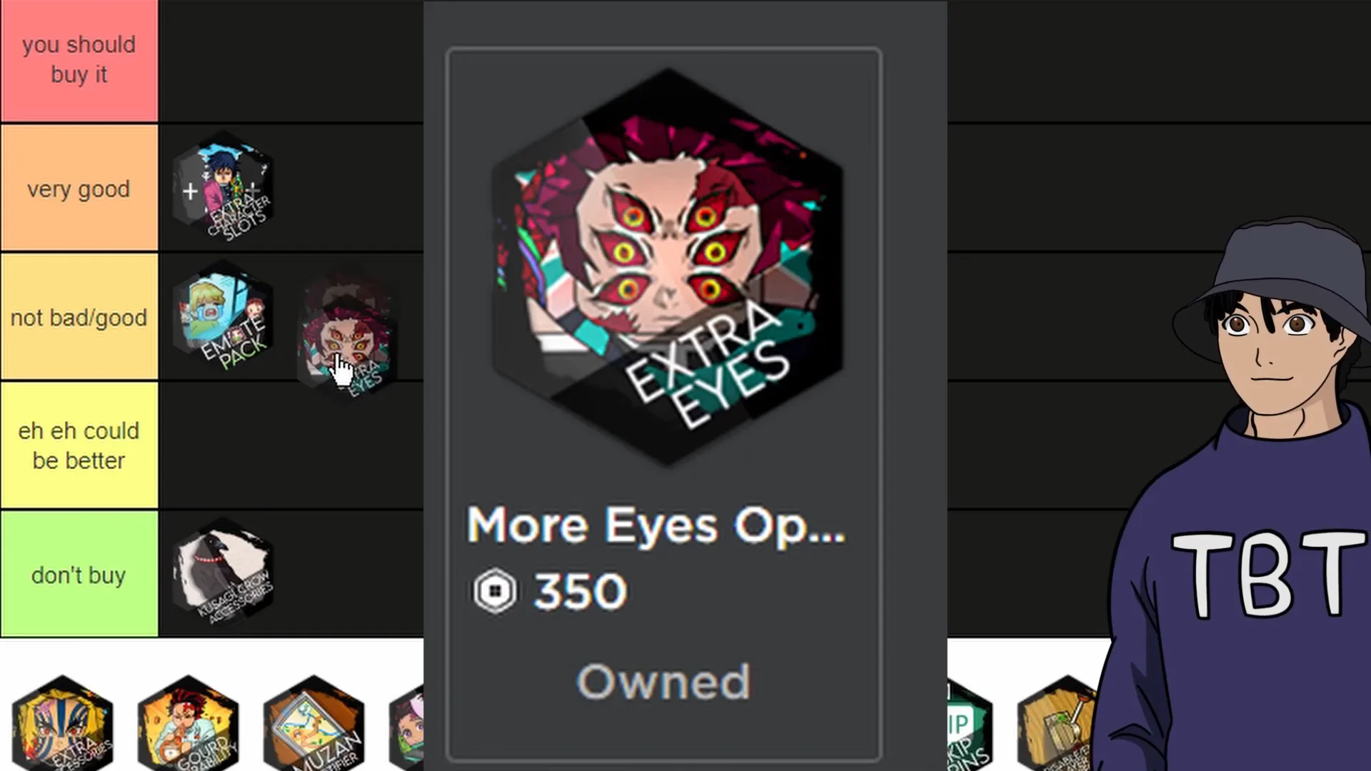 More Eyes Options