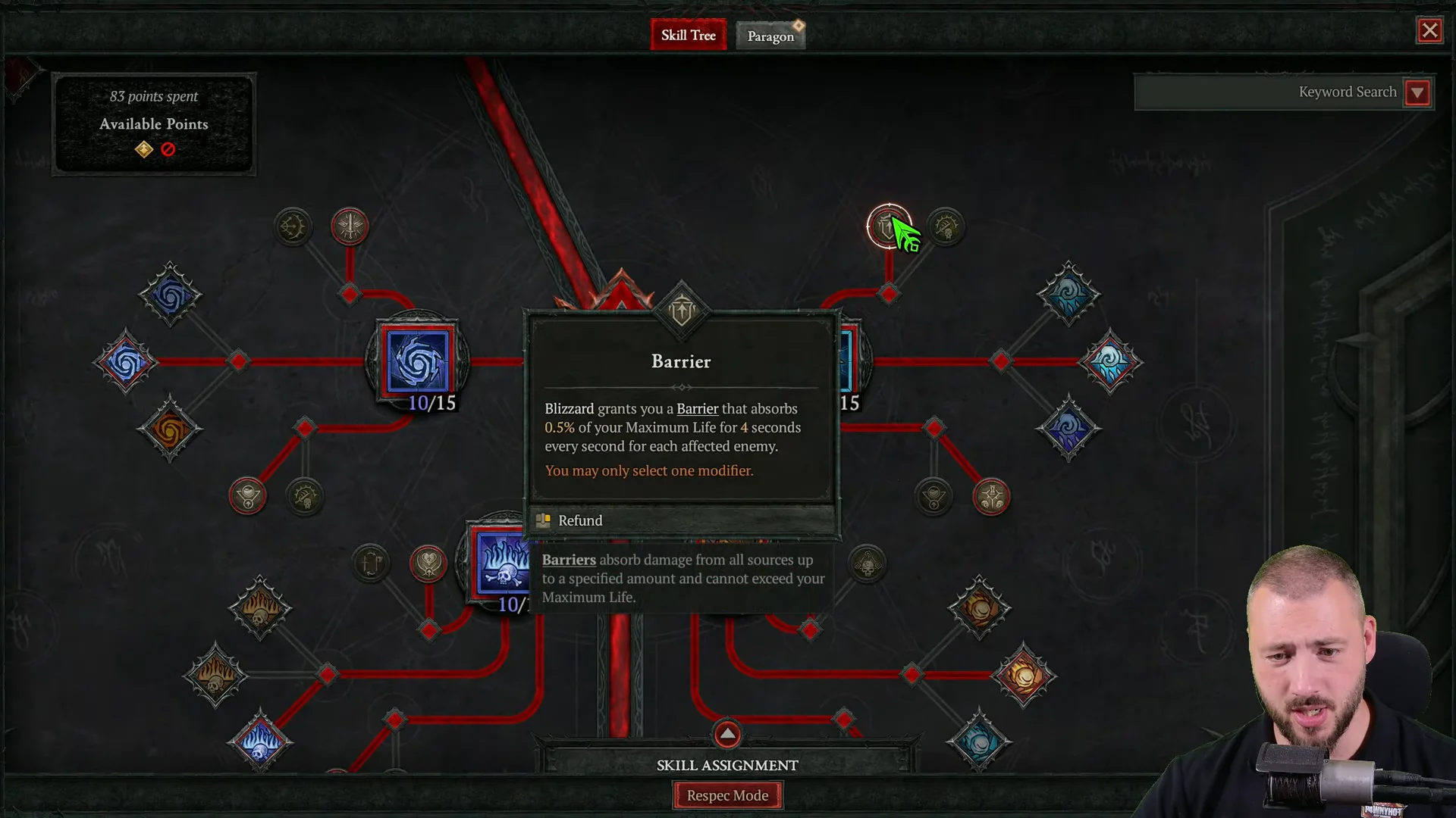 Skill Tree Modifications