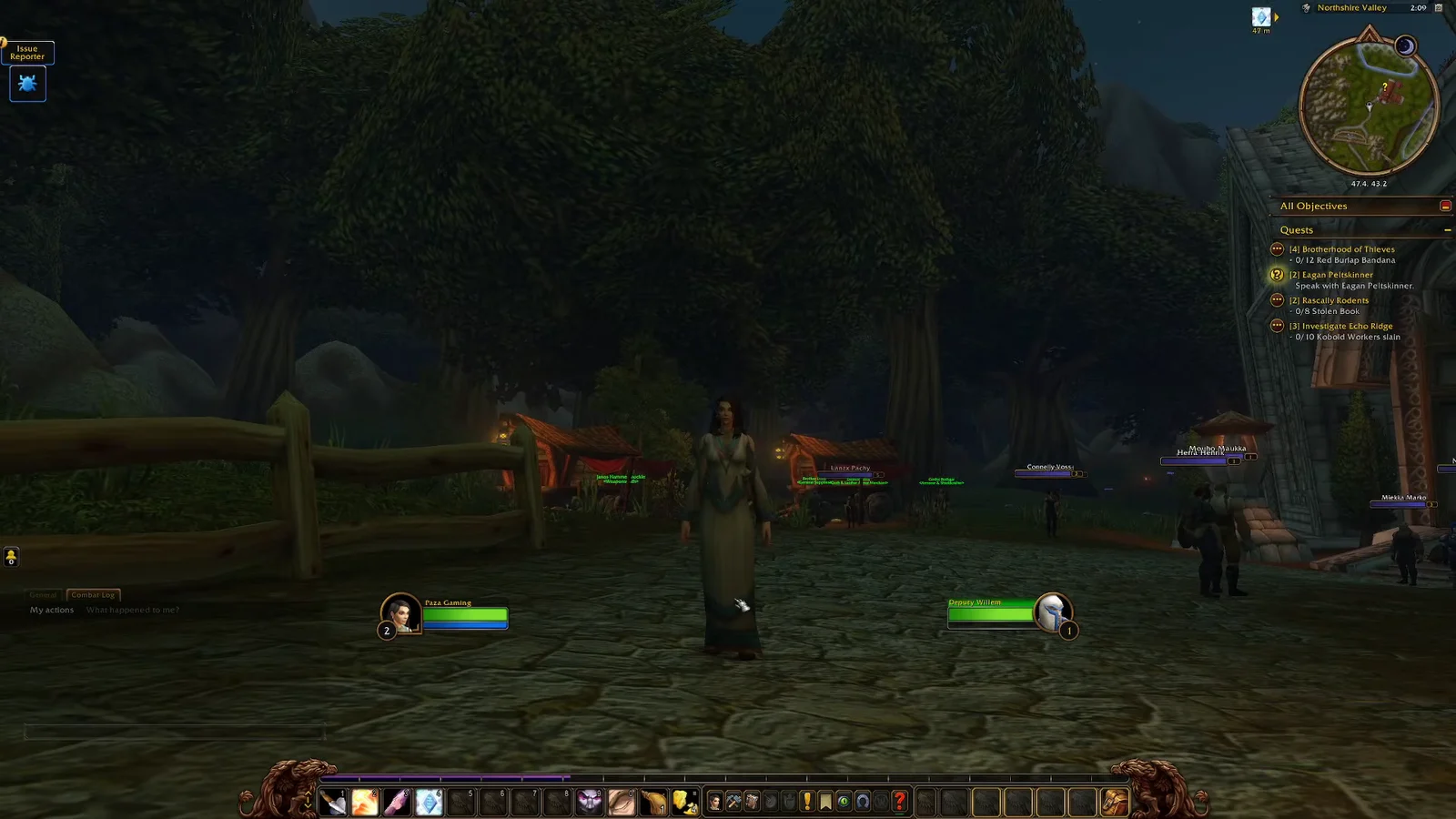 Approaching Northshire Abbey