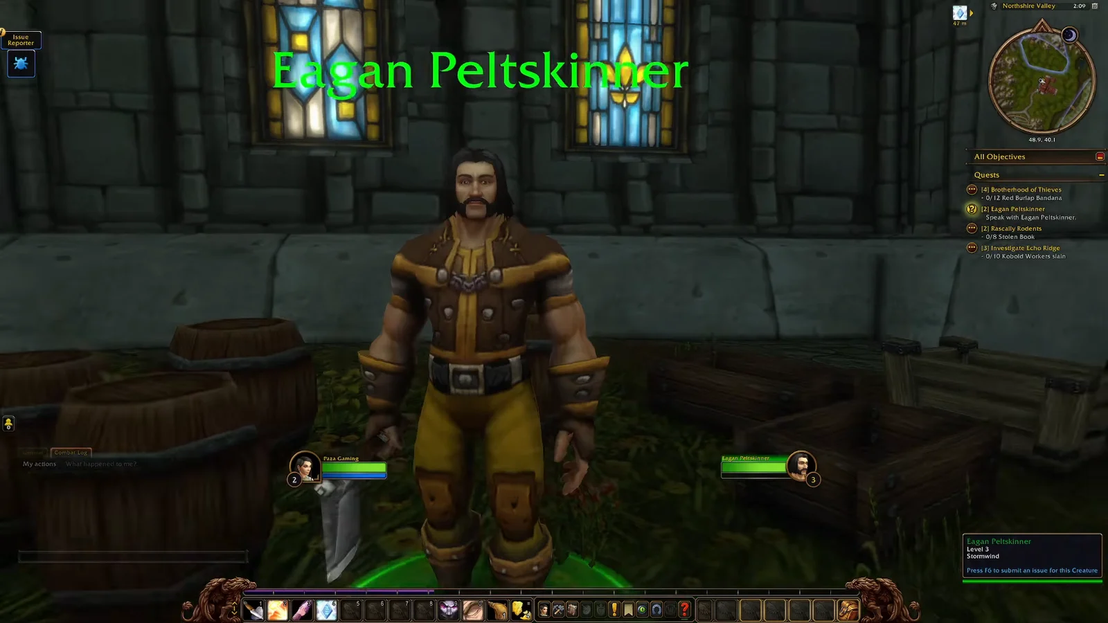 Interacting with Eagan Peltskinner