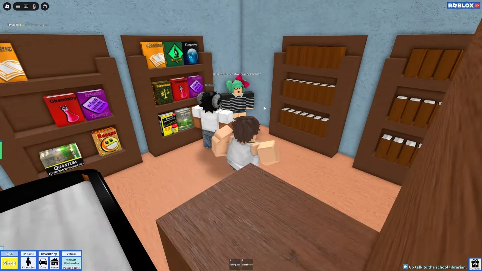 Talking to Librarian