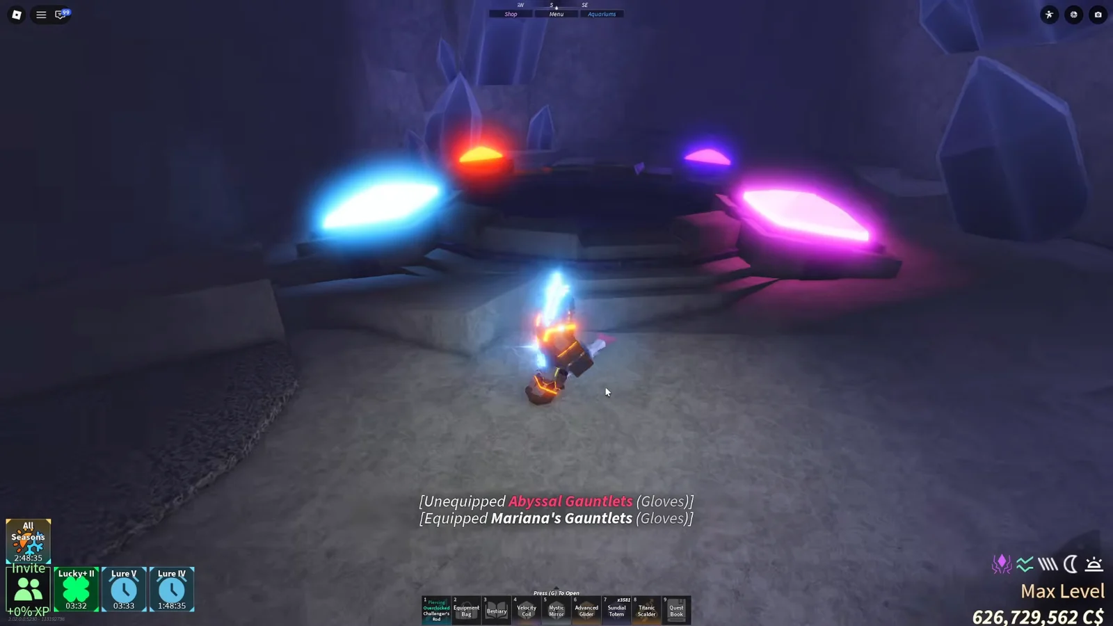 Entering Obsidian Trench