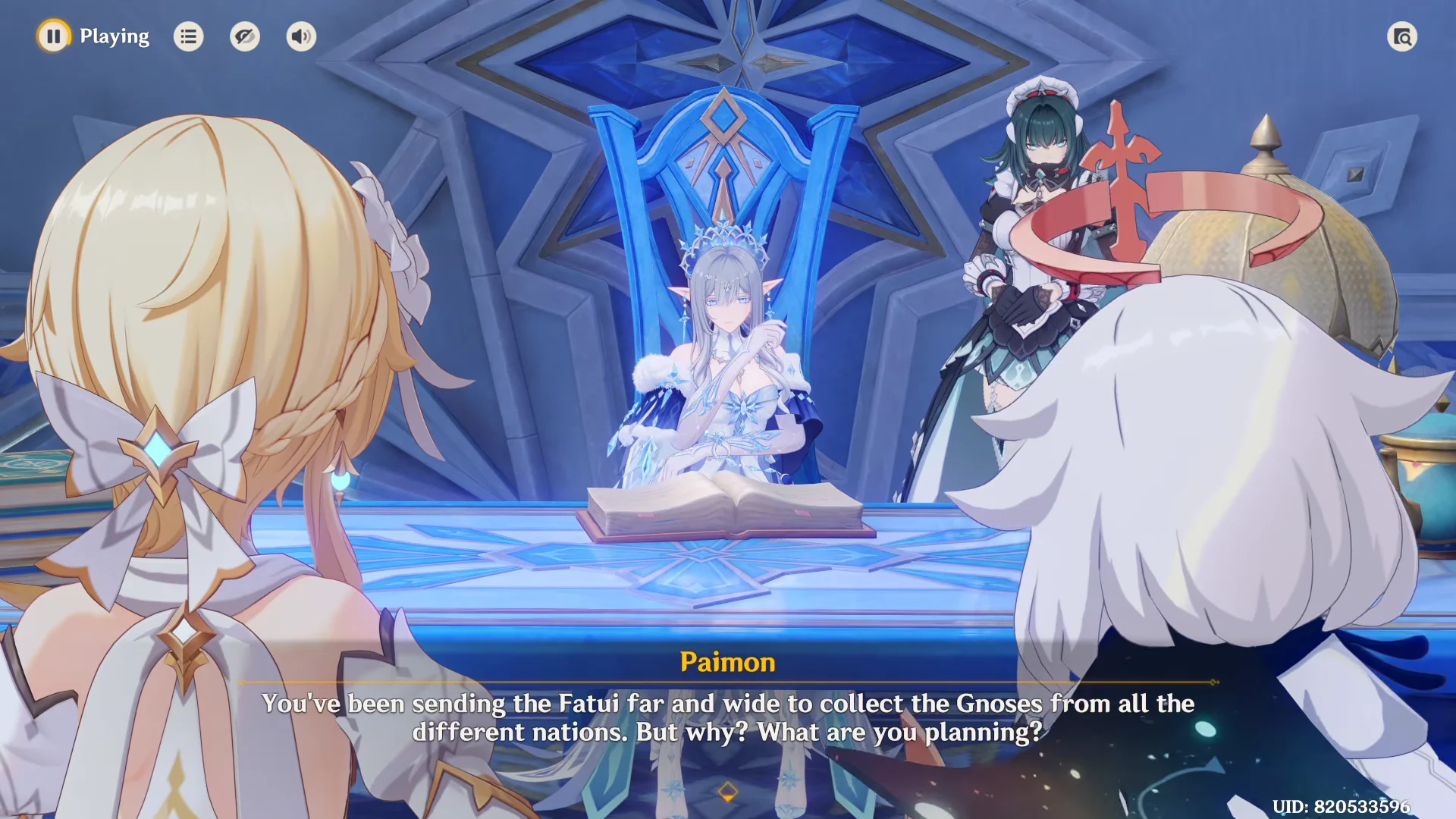 Questioning the Fatui's Goal