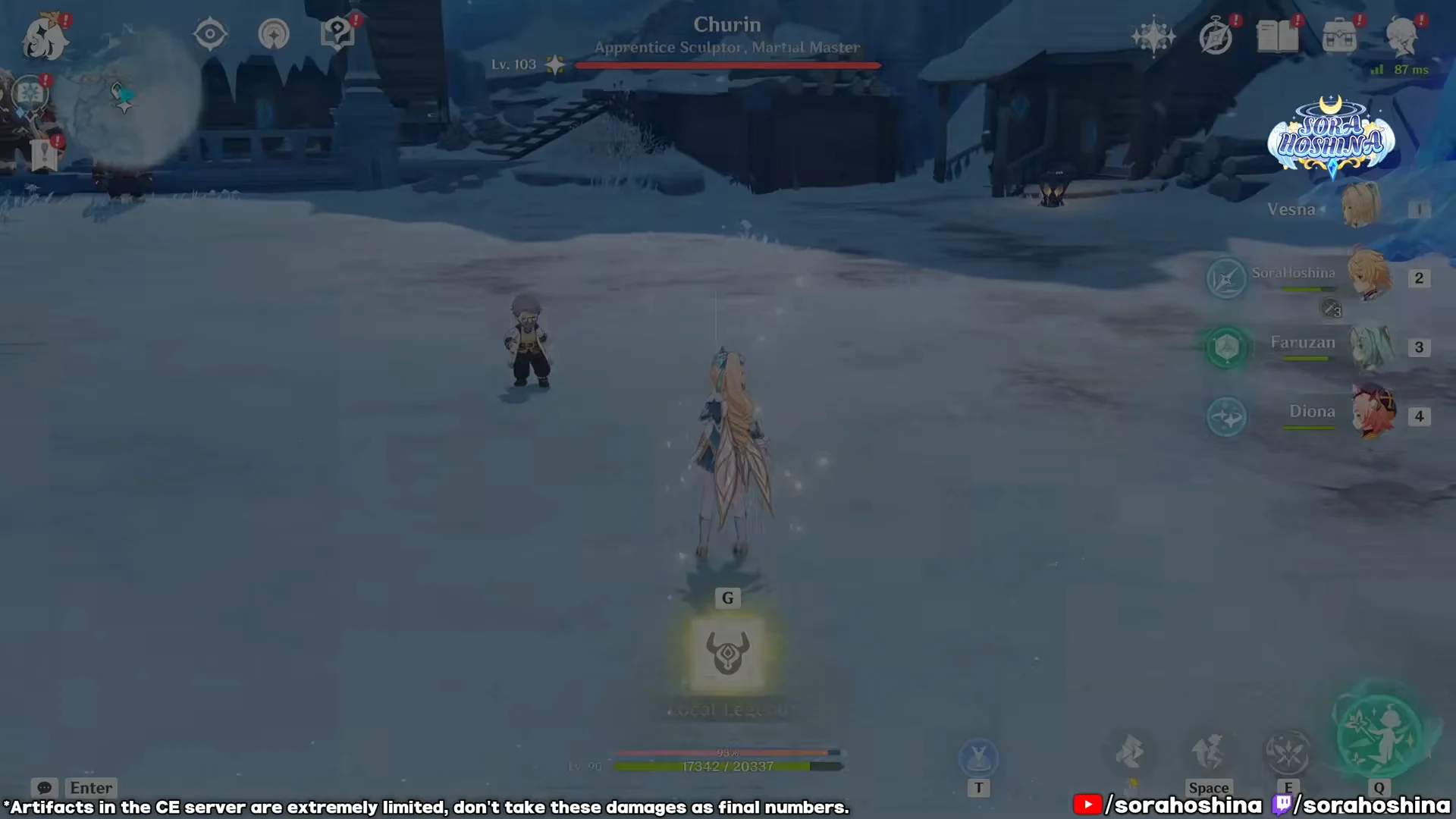 Local Legend Churin Encounter