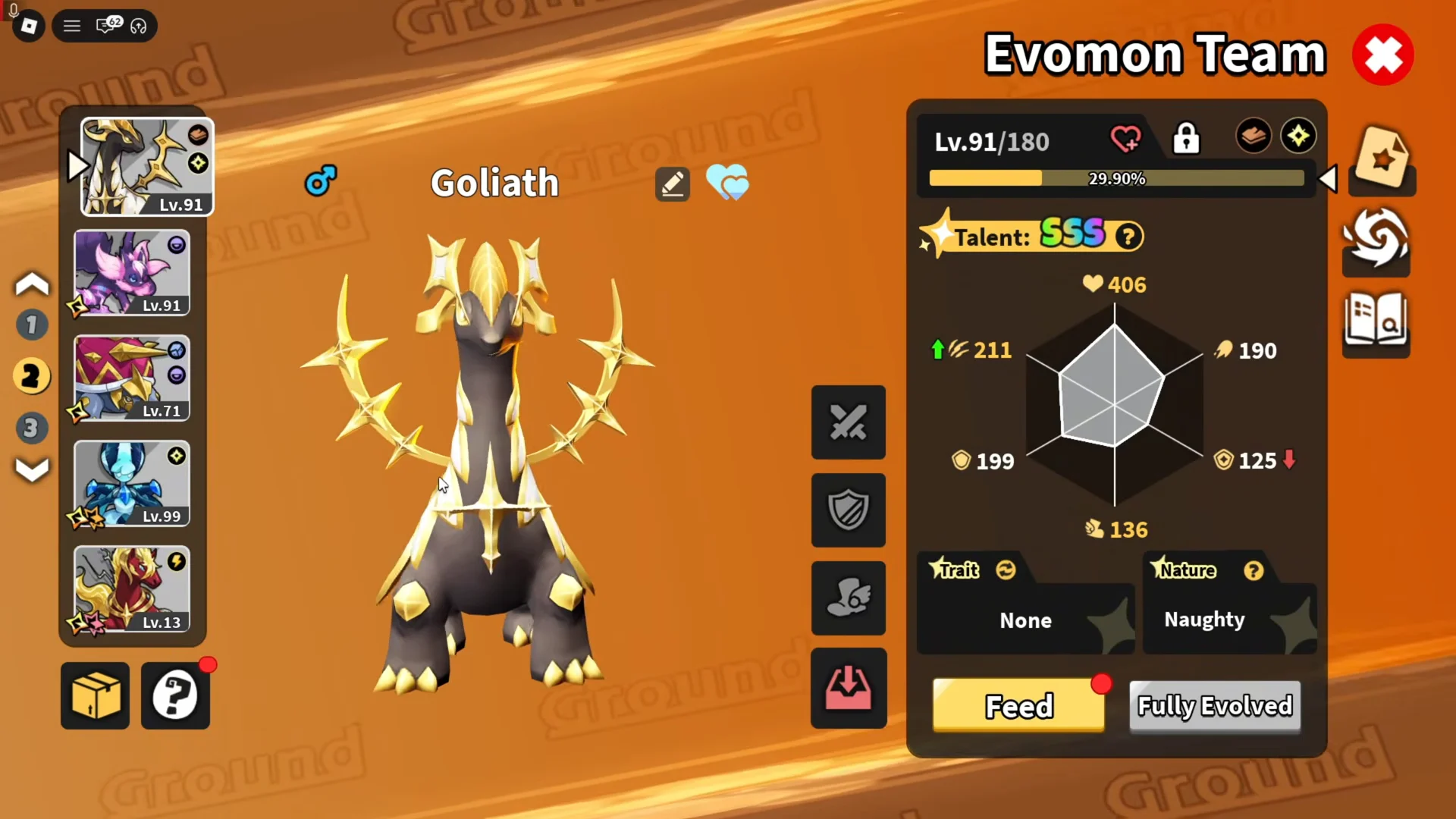 Goliath Location & Evolution