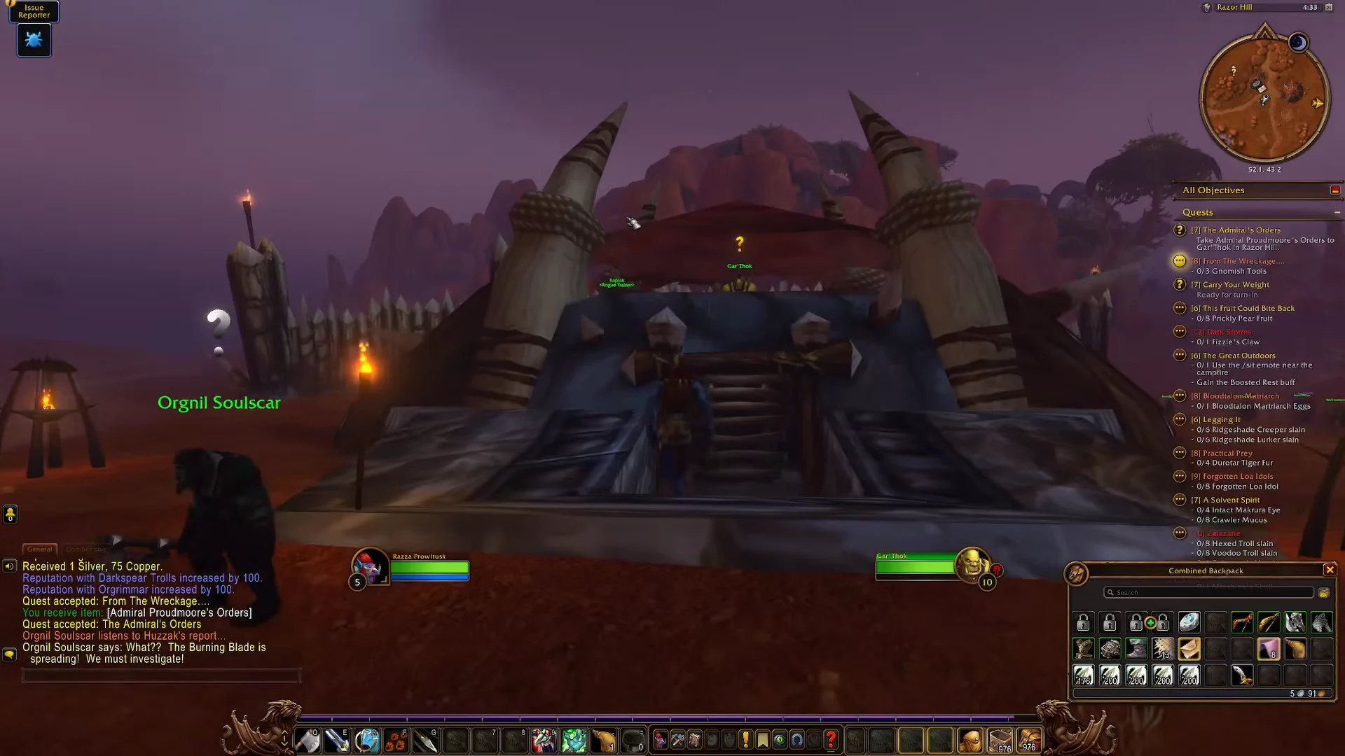 Ascending the Bunker Stairs