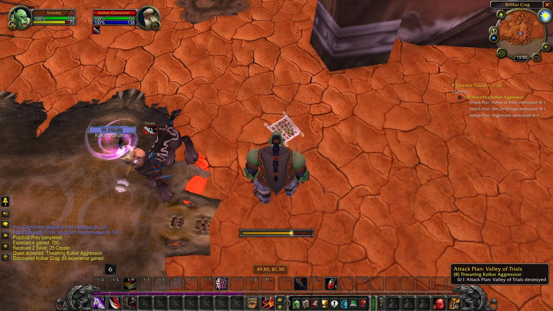 Destroying Valley of Trials Attack Plan
