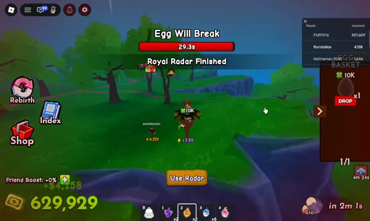 Collecting the Egg