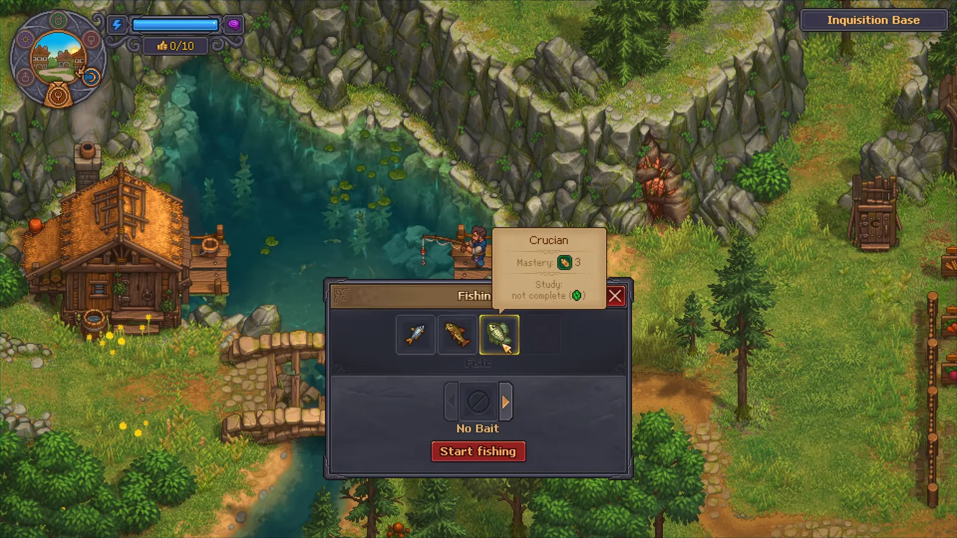 Fishing Spot UI