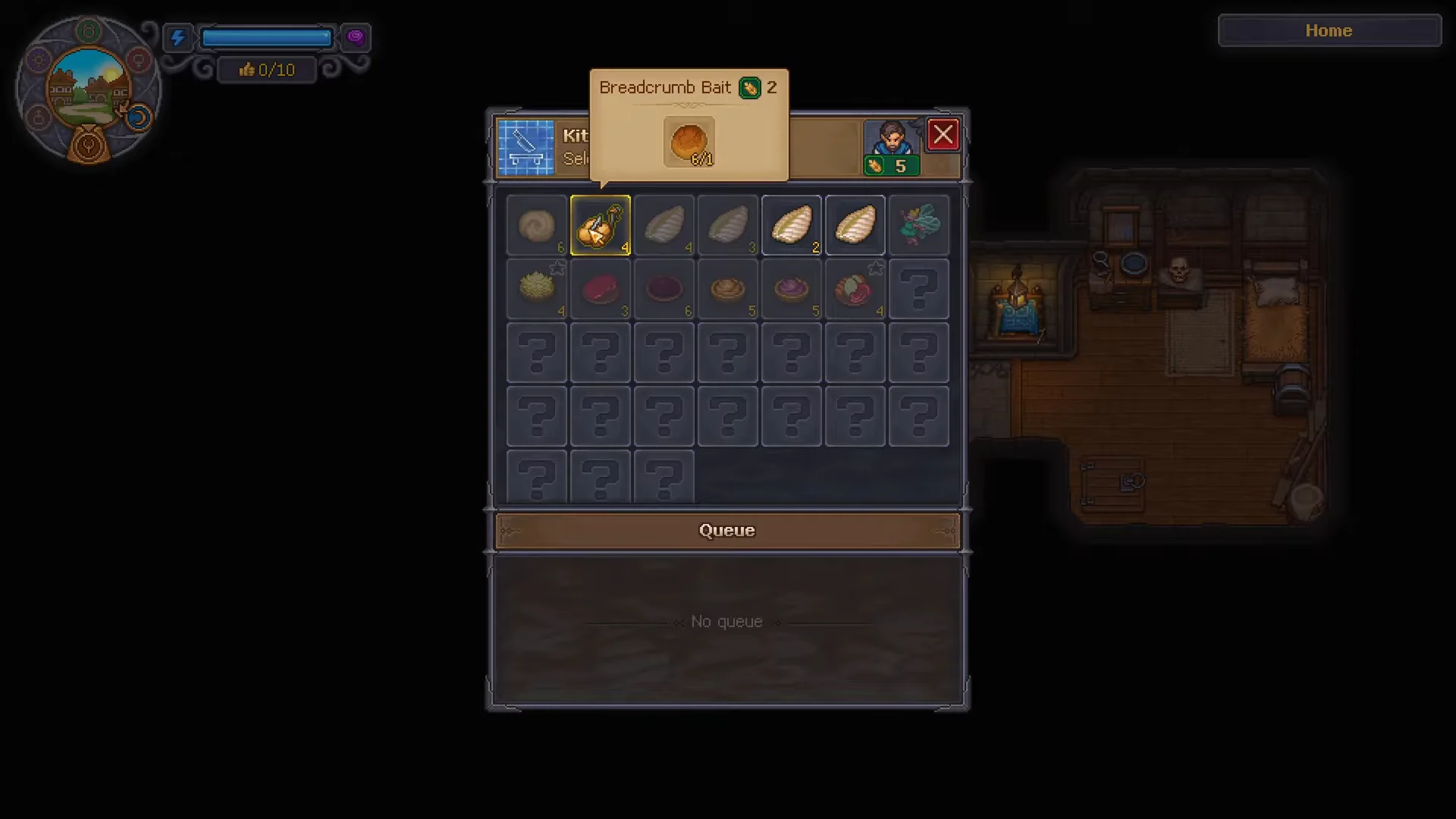 Crafting Bait