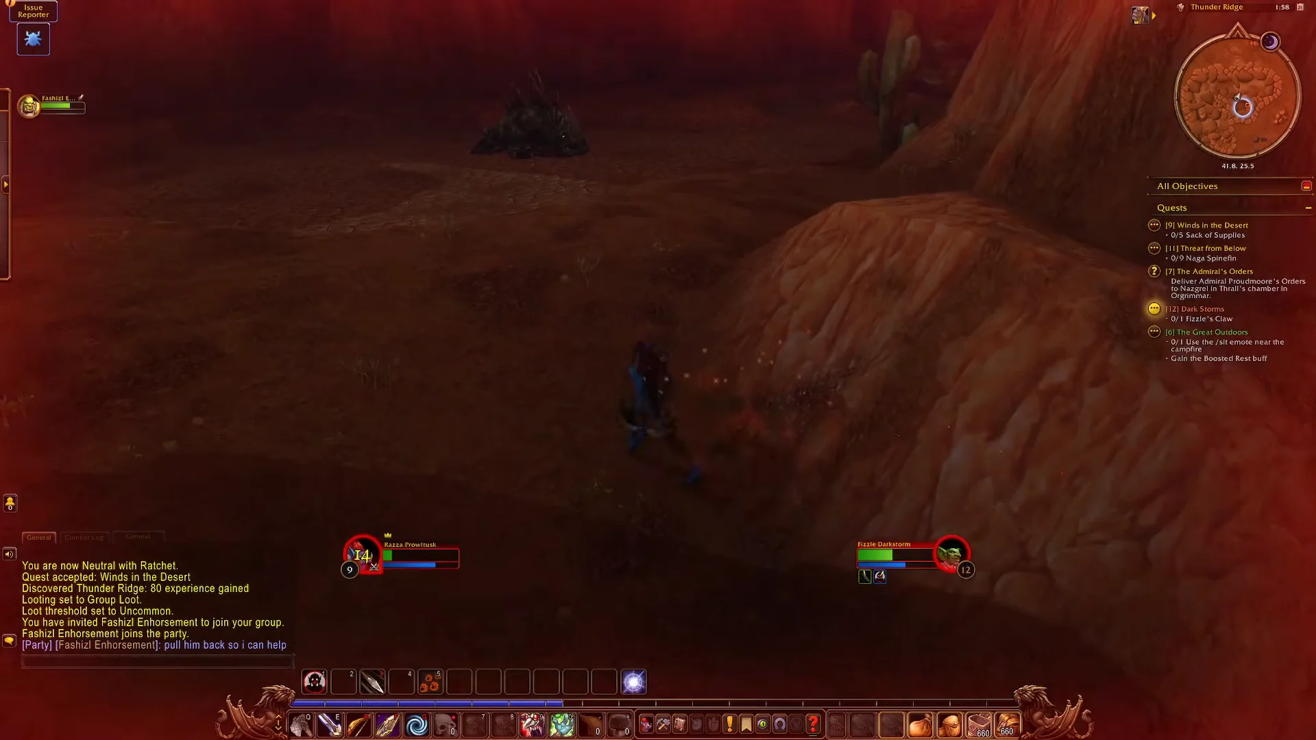 Fighting Fizzle Darkstorm