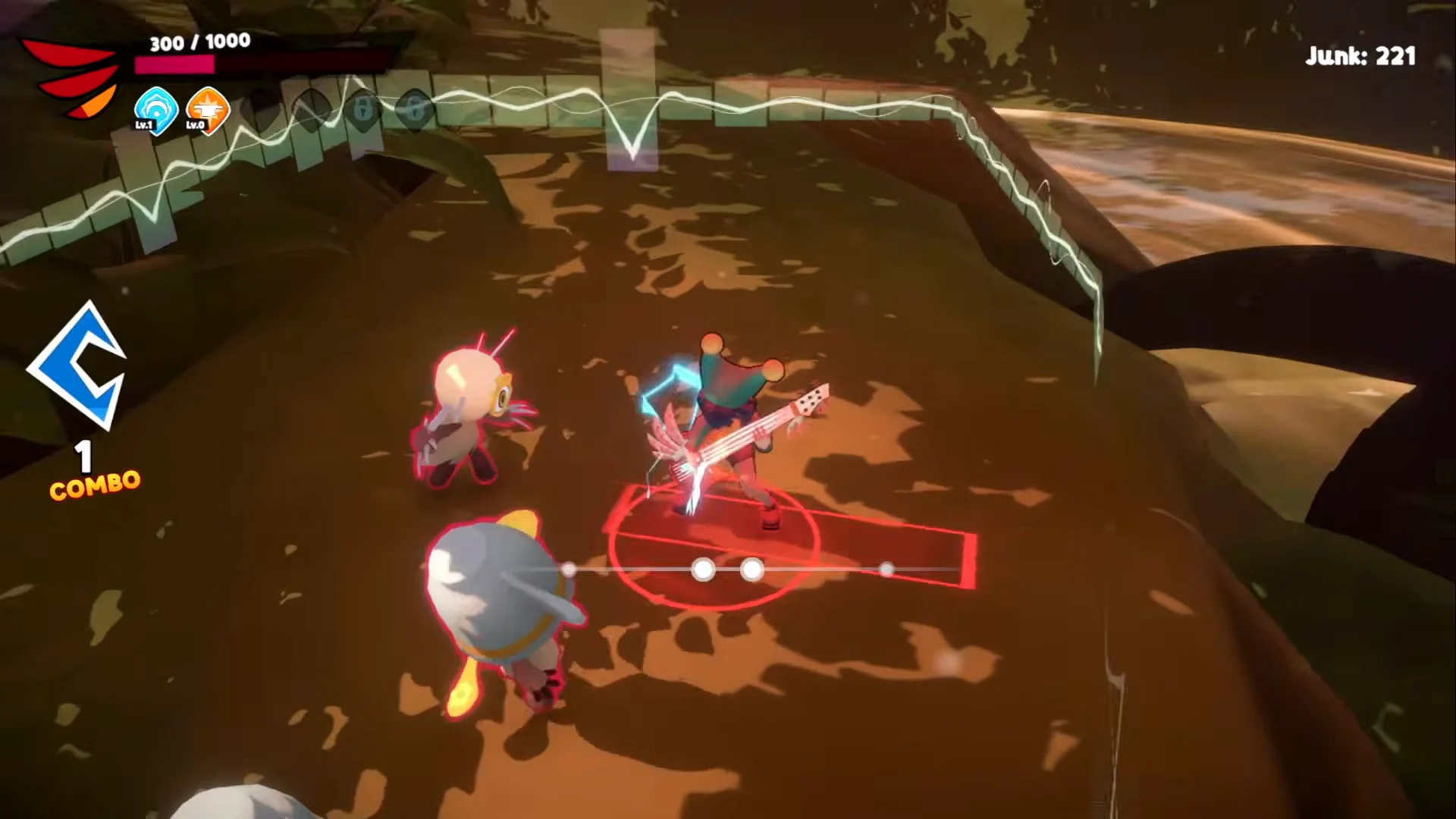 Basic rhythm combat