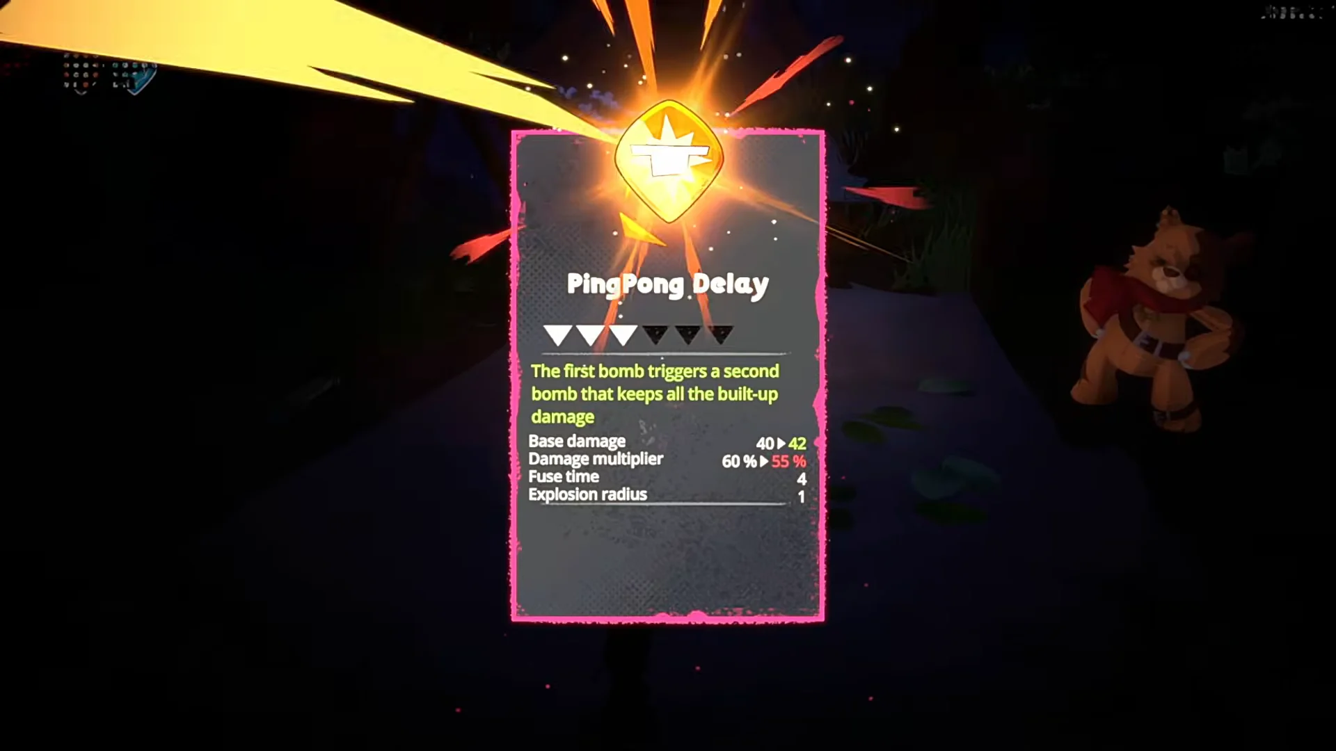 Upgrade power selection