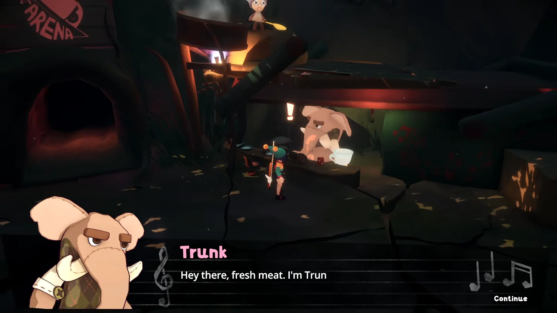 NPC dialogue encounters