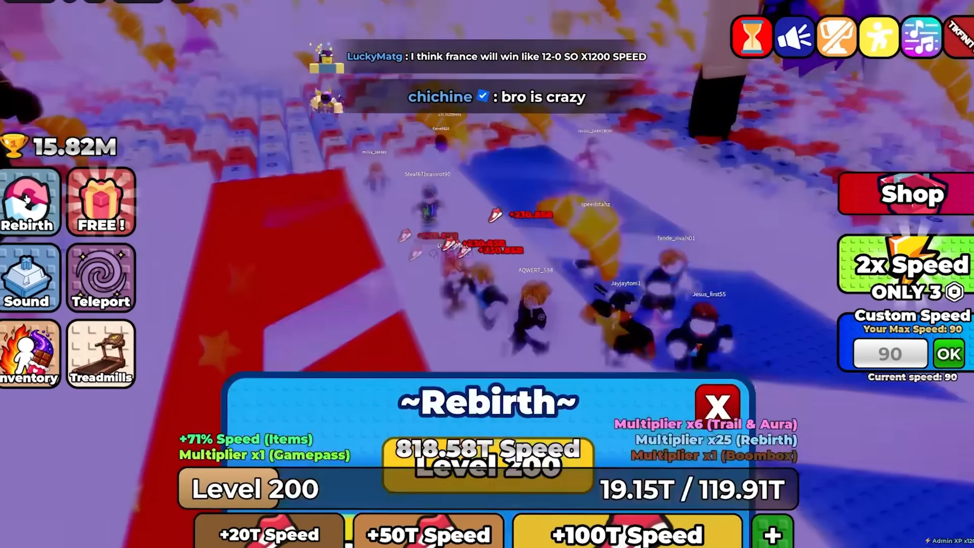 x1000 Speed Boost & Rebirth #10
