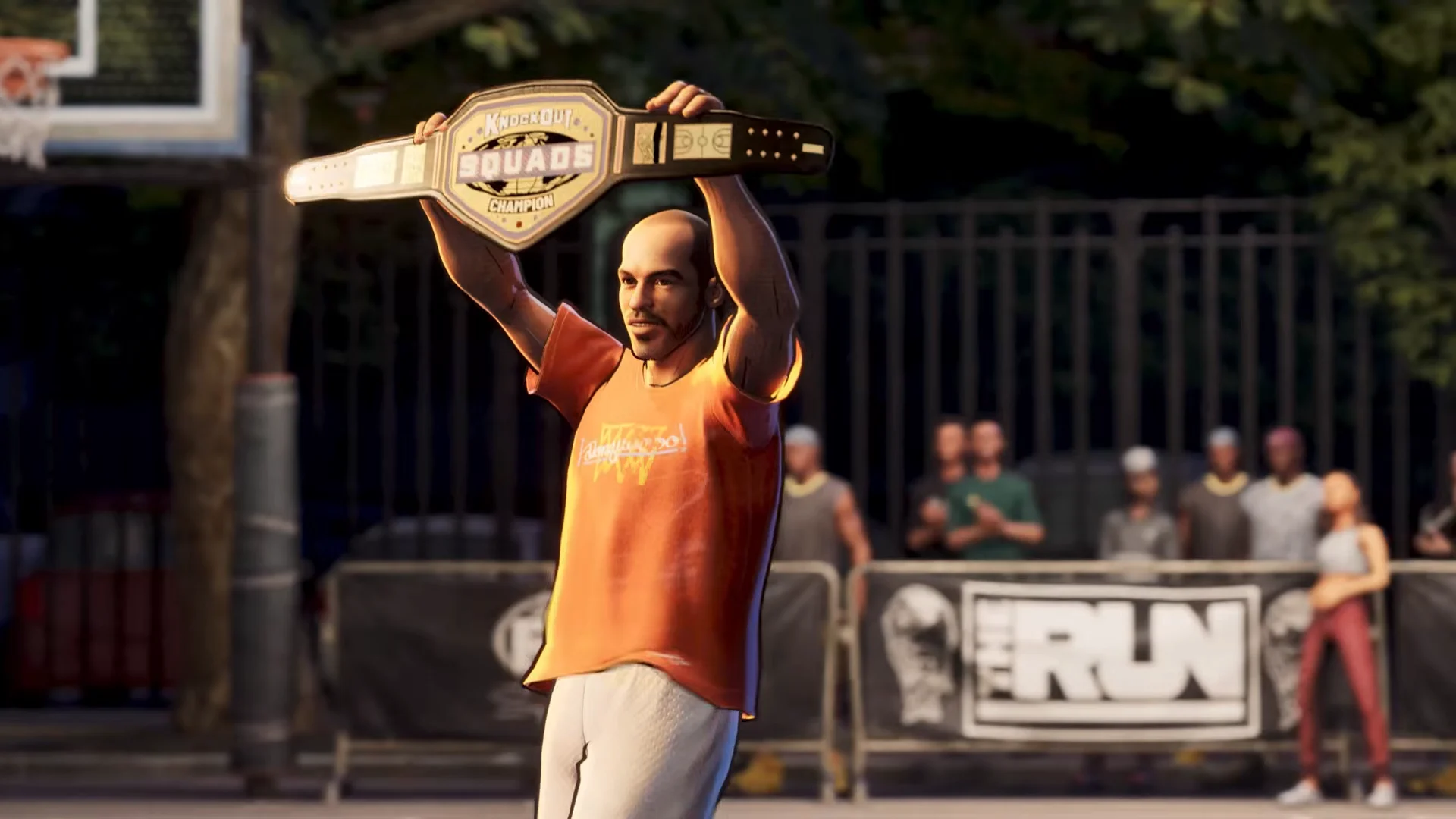 Champions Belt Celebration