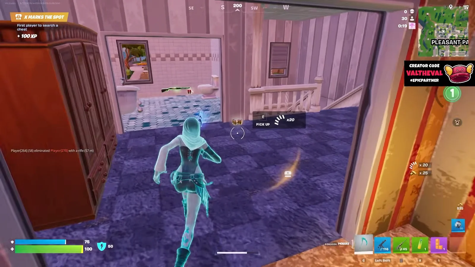 Match 2 Drop and Pleasant Park Looting