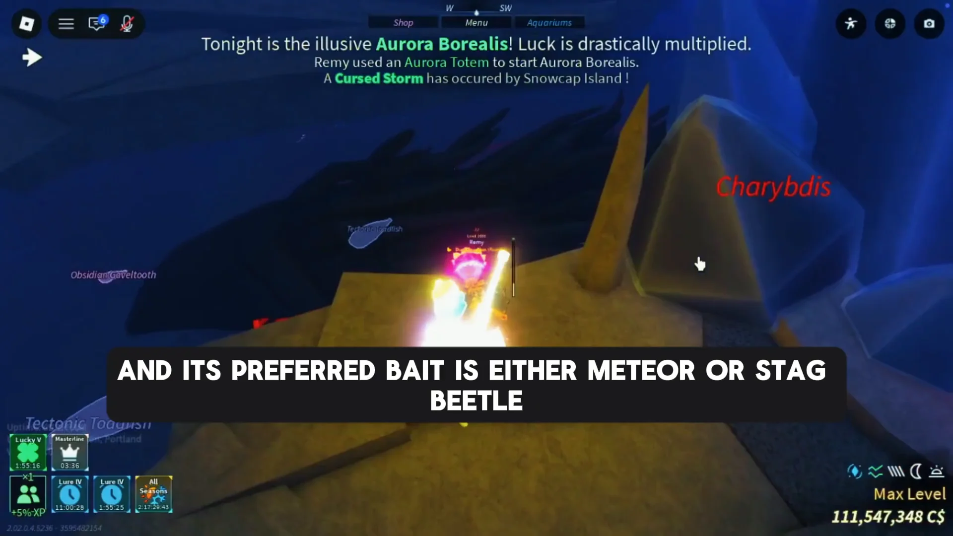 Location and Bait Requirements