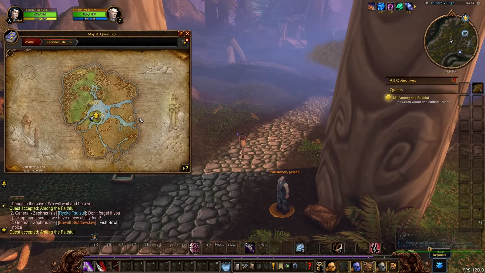 Checking Quest Location