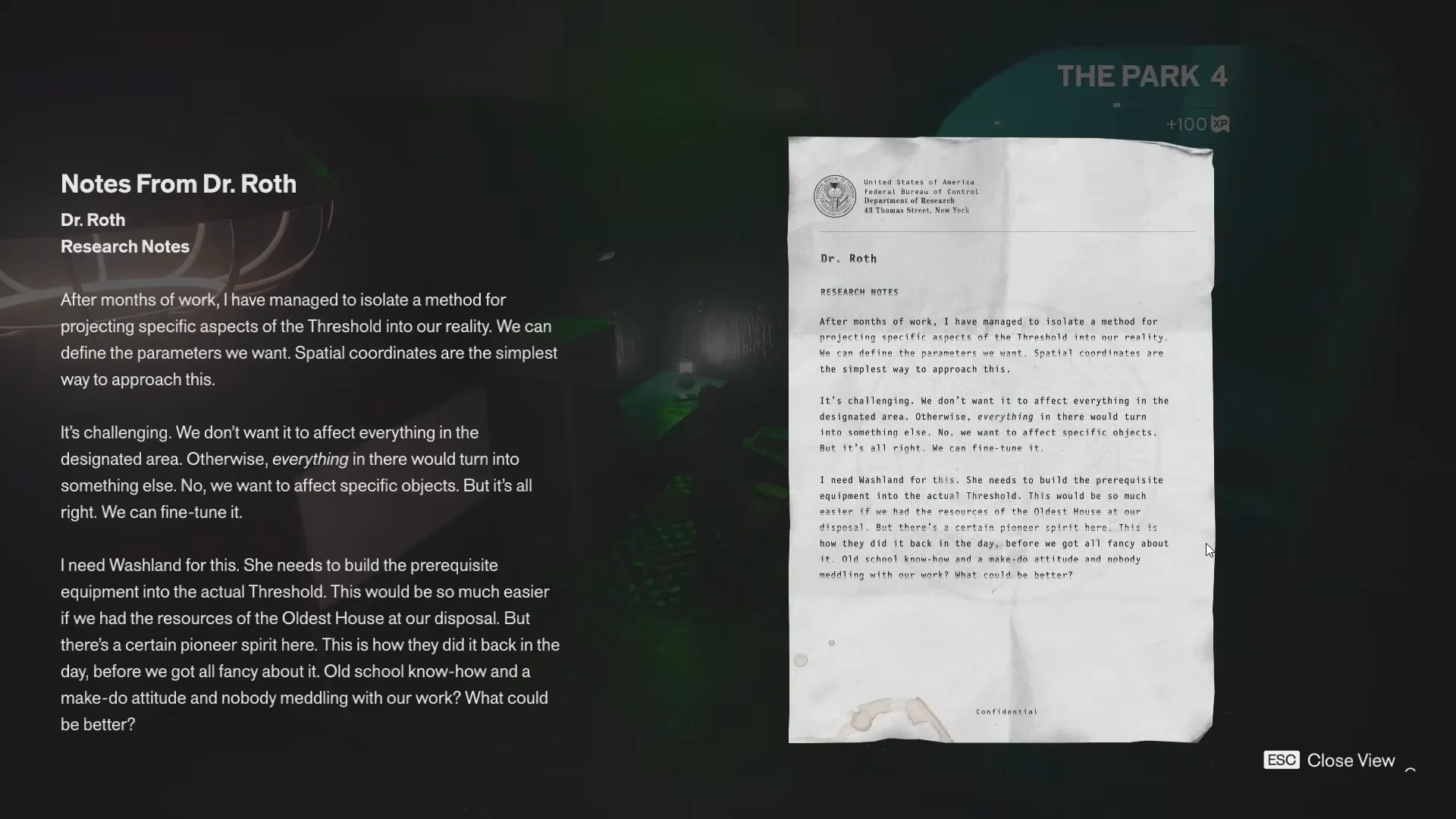 Map Confirmation & Collectible
