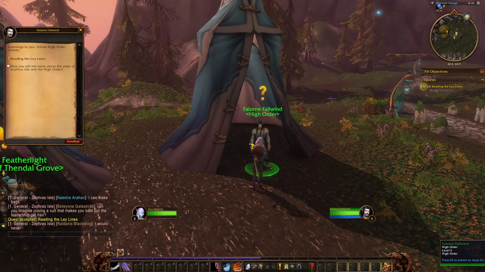 Completing the Quest