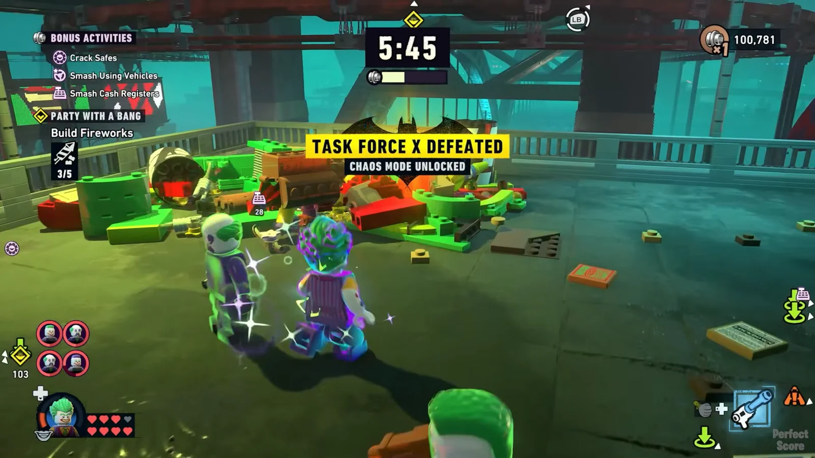 Task Force X Defeated