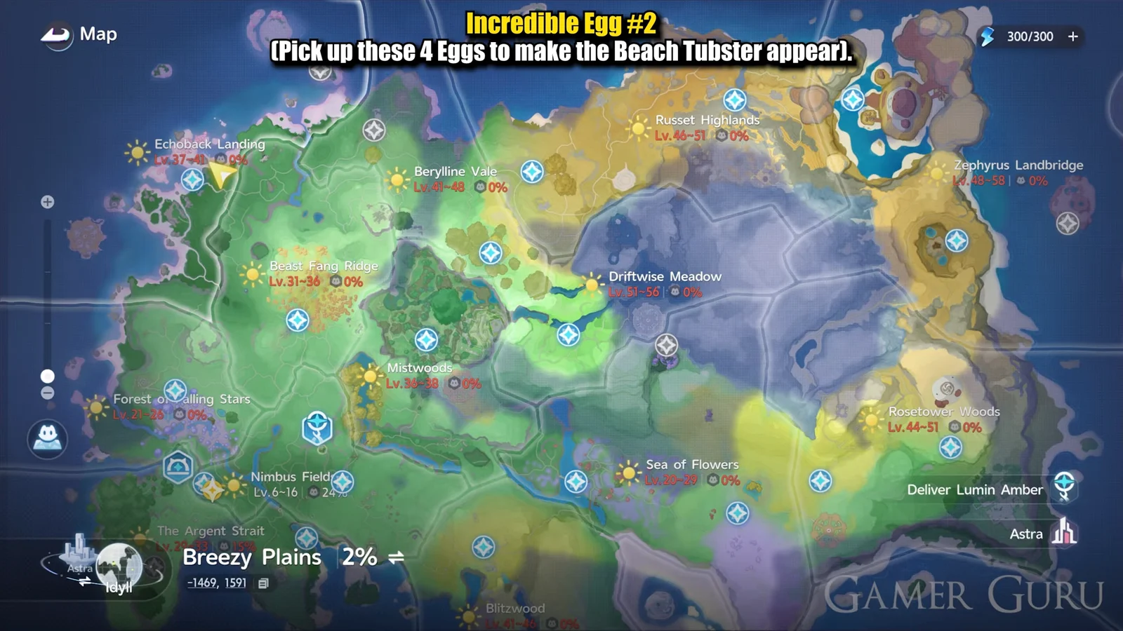 Incredible Egg #2 Map Location