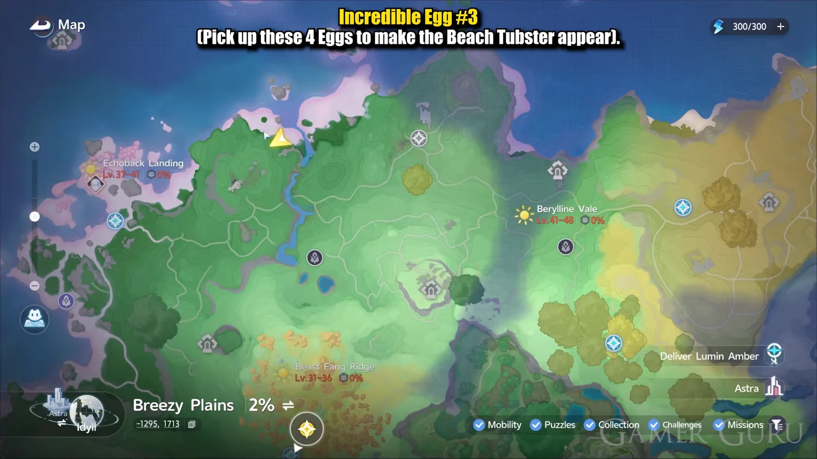 Incredible Egg #3 Map Location
