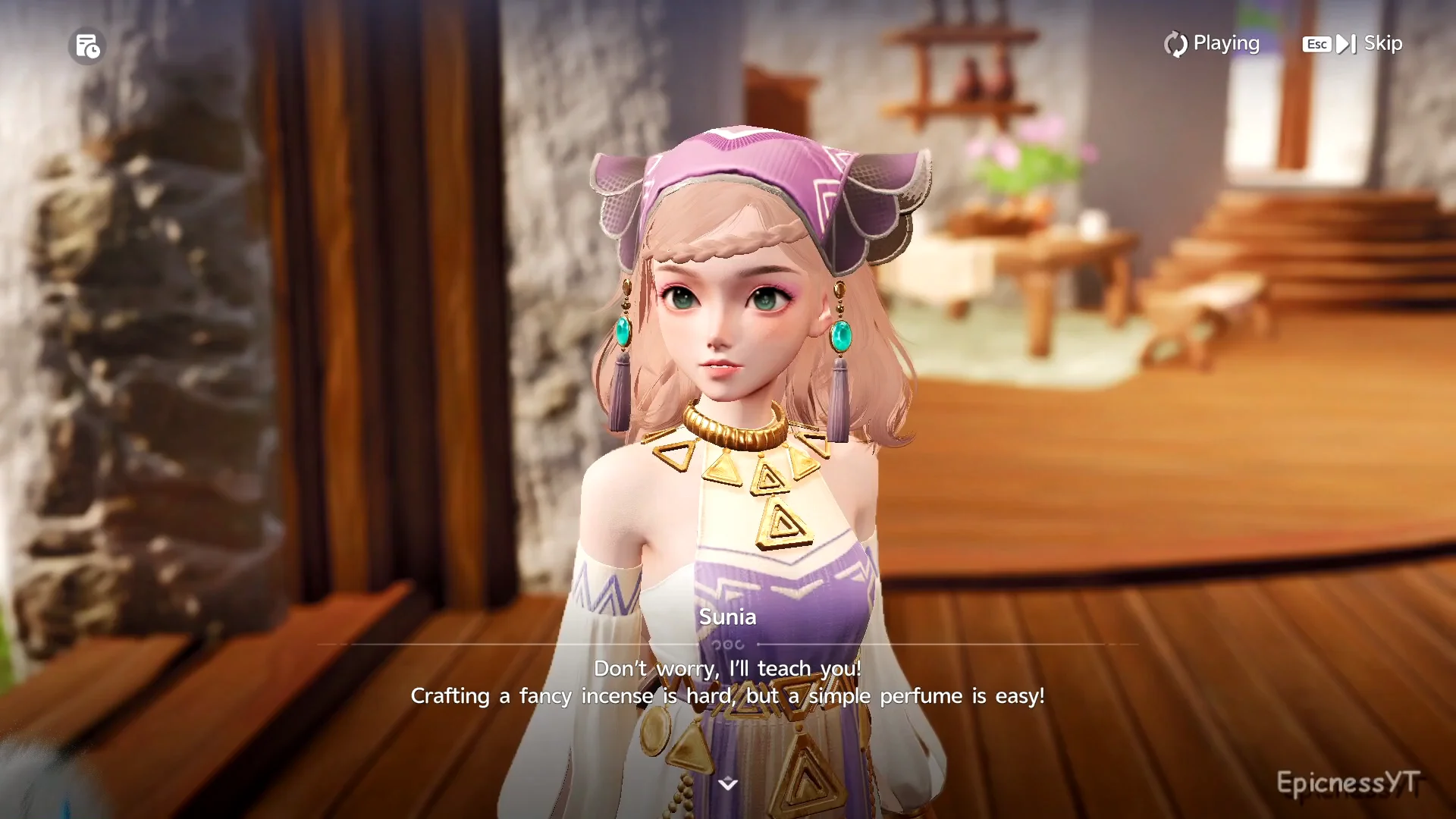 Learning Perfume Crafting