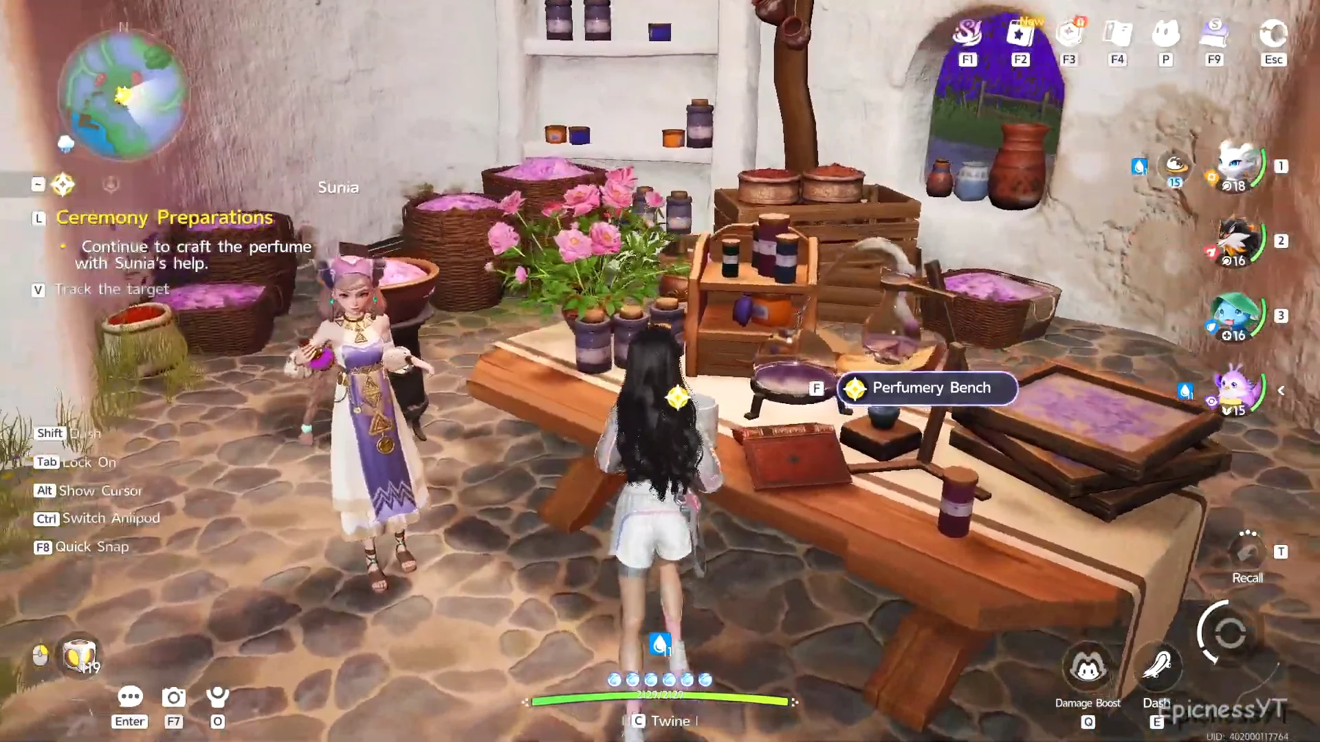 Crafting at the Perfumery Bench
