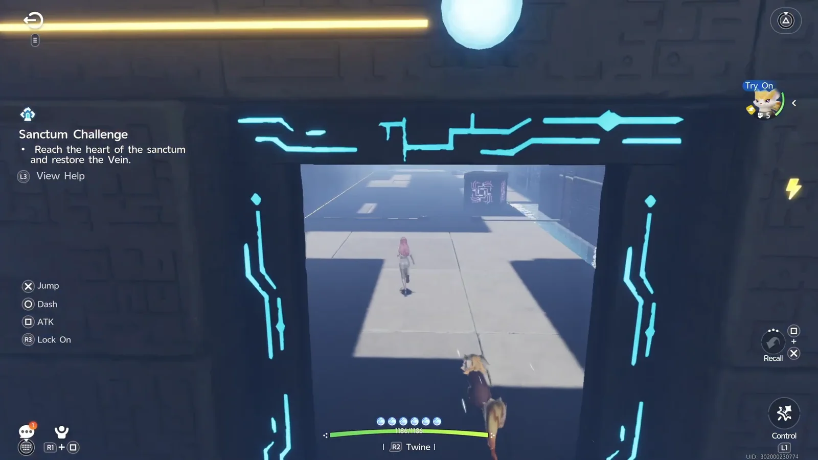 Entering Third Area