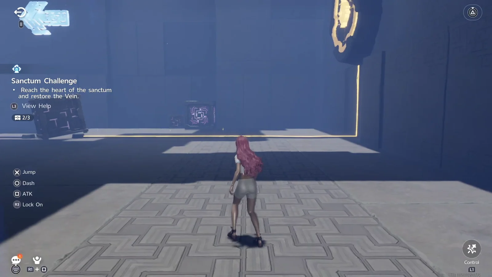 Entering First Puzzle Room