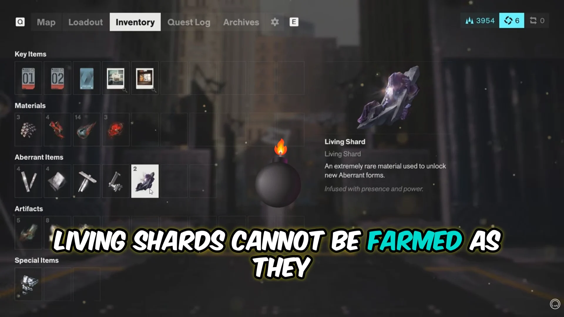 Living Shards Acquisition via Story Quests