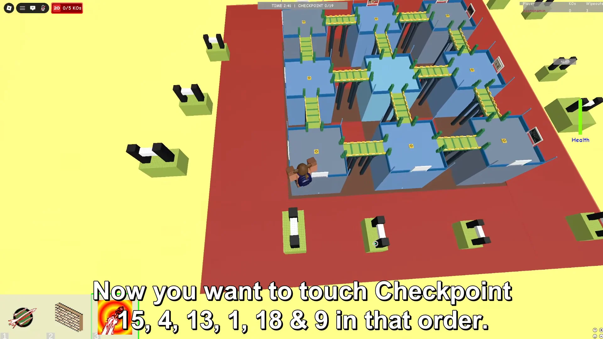 Checkpoint Order Instructions