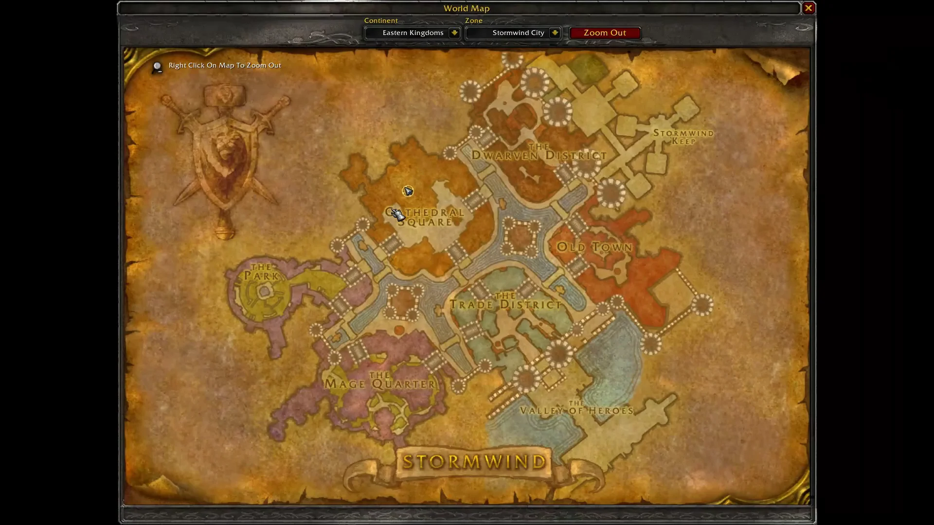 Stormwind Map