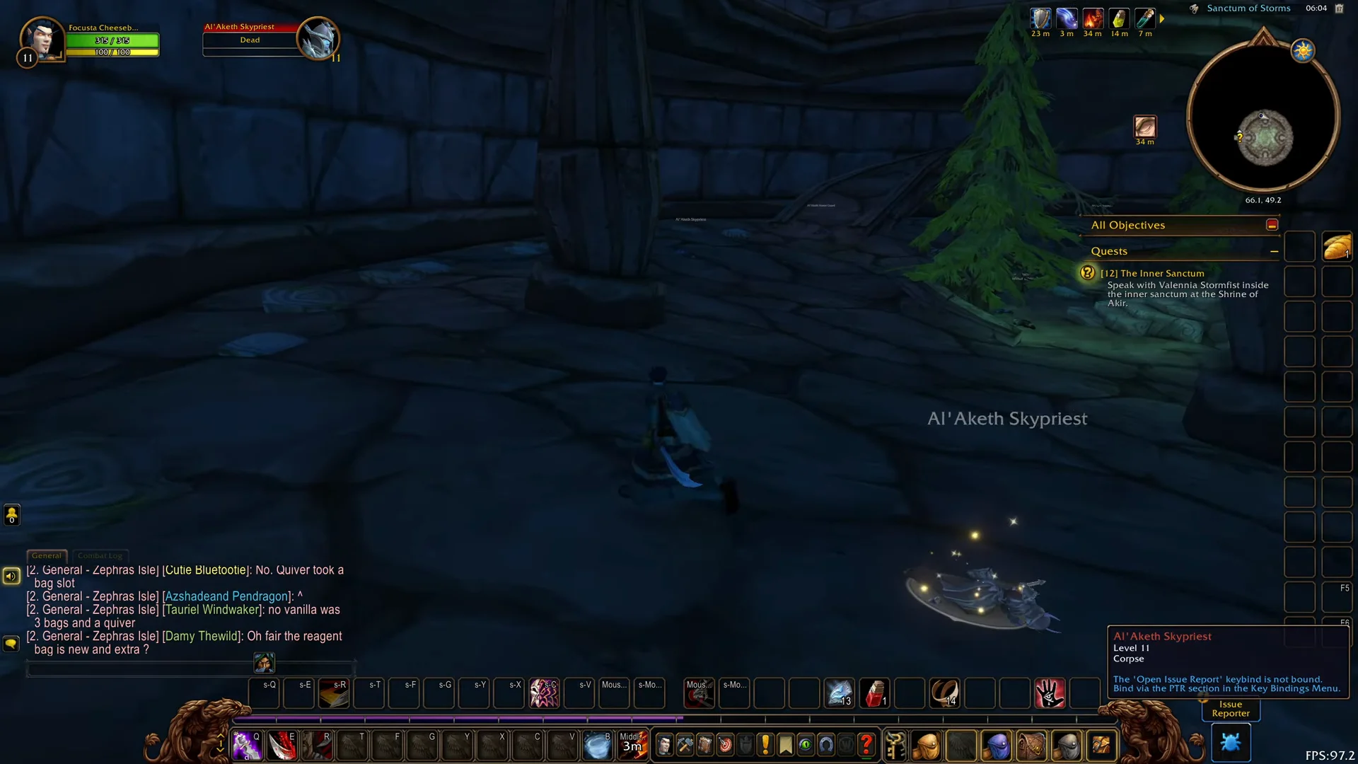 Navigating the sanctum